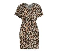 Vila VIMOASHLY Robe boutonnée pour femme S/S, Black Beauty Nalu, 40