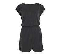 Vila Vimodala Combinaison à Manches Courtes et col Bateau, Black Beauty, XL Femmes