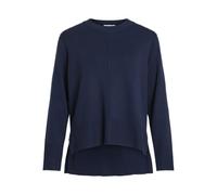 Vila Viostria O-Neck L/S Knit Top-Noos, Blazer Bleu Marine, M Femme