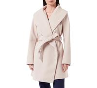 Vila Vipoko L/S Collar Coat/PB Manteau Court, Doeskin, 44 Femme