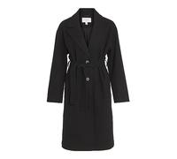 Vila Vipoko Long Coat-Noos Manteau, Noir, 44 Femme
