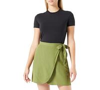 VILA VIPRISILLA HW Short Wrap Skirt Jupe, Calliste Green, 34 Femme