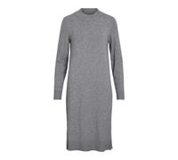Vila Ril Long Sleeve Midi Dress Gris M Femme