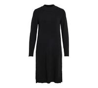 Vila VIRIL Crew Neck L/S MIDI Dress-Noos Robe, Noir, XXL Femme