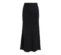 Vila VIRIL Jupe Longue pour Femme en Tricot, Noir, M