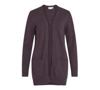 Vila Viril Open L/S Knit Cardigan-Noos, Prune Perfect 1, XS Femme