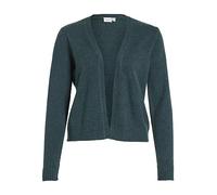 Vila Viril Short en Tricot pour Femme L/S Cardigan Noos (1 pièce), Ponderosa Pine/détail : mélange foncé, M