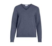 Vila Ril V Neck Sweater Bleu M Femme