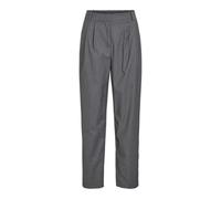 Vila Viriley Lanya Hw Pants/BF Pantalon, Mélange de Gris Moyen, 38 Femmes