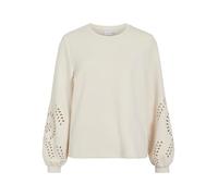Vila Visandy L/S Detail Sweat Top - Noos, Bouleau, XS