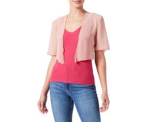 Vila Visoia Boléro à Manches 2/4 Blouse, Misty Rose, 42 Femmes