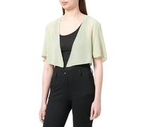 Vila Visoia Boléro à Manches 2/4 Blouse, Swamp, 42 Femmes