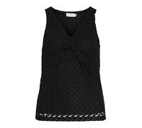 Vila Visolira Haut col en V pour Femme S/L, Black Beauty, M