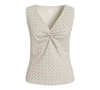 Vila Visolira V-Neck S/L Top/Dfs Haut col en V S/L, Bouleau, XL Femmes