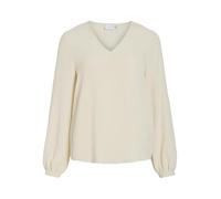 Vila Visurashil V-Neck L/S Top/R/Dfs Blouse, Bouleau, 40 Femmes