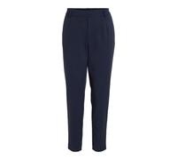 Vila Pantalon Varone Coupe slim Taille haute Bleu Taille 44 Femme