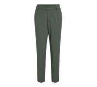 Vila Varone Slim Fit High Waist Pants Vert 38 Femme