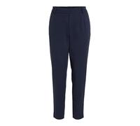 Vila Vivarone Hw Slim Pant-Noos Pantalon en Tissu, Blazer Bleu Marine, 36 Femme
