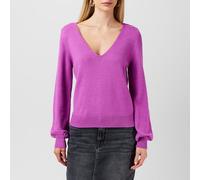 Vila Women's Crew Neck Jumper Ril col en V Ld42 8 (XS) Female
