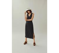 Vila Women's Modola Midi Jersey Dress Noir 12 (M) Female