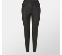 Vila Women's Vicmit Leather Trousers Noir 12 (M) Female