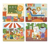Vilac – Puzzles – 4 puzzles évolutifs