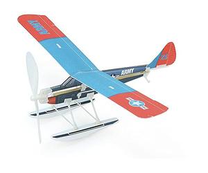 Vilac - Avion à élastique Bleu - Autres matières,Plastique - 3211