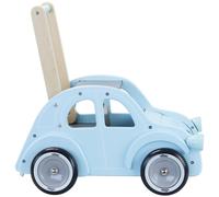 Chariot de Marche Citroën 2CV Bleu en bois 4 roues Vilac® - Jouets b