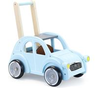 Chariot de Marche Citroën 2CV Bleu en bois 4 roues Vilac® - Jouets b