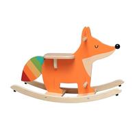 Vilac - Cheval à Bascule Renard en Bois par Andy Westface - Stimule motricité, équilibre et Imagination - Cadeau de Naissance incontournable - sécurité Garantie avec tampons Anti-Bascule