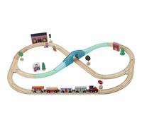 Vilac- Circuit de Train Grand Express Ingela P,Arrhenius Arbres Jouet, 7606, S, White