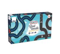 VILAC - Circuit réversible 42 pièces + 2 Voitures - Voiture Miniature en Bois - 42 pièces de Circuit à Assembler + 2 Voitures en Bois - Jeux d'Eveil pour Enfant en Bois - Dès 3 Ans - 2350