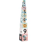 Vilac- Cubes gigognes Les Animaux Michelle Carlslund, 8501, Multicolore