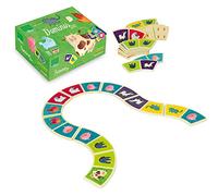 Vilac - Dominos de la Ferme - 28 Dominos - Jeu de scoiété - Jeu en Bois - Dès 2 Ans, Farm Dominoes
