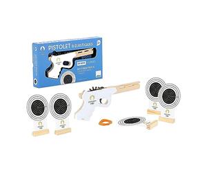 Vilac - Edition spéciale pour Les Jeux Olympiques 2024 -Pistolet à élastiques - Jouet sous Licence - Jouet pour Enfant à partir de 5 Ans - Jouet Unique - 240500