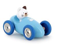 Vilac - en Voiture Mariette la Minette - Jouet en Bois Laqué - Jeu d'Eveil et de Décoration - 6 Personnages à Collectionner - pour Enfants à Partir de 1 an, Multicouleur