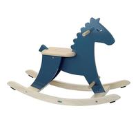 Vilac - Hudada Cheval à bascule bleu paon
