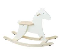 Vilac Hudada Cheval À Bascule Ivoire Avec Arceau