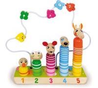 Vilac J'apprends à compter les animaux Multicolore G