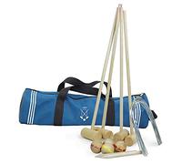 Vilac Jeu de croquet junior en bois 4 joueurs Multicolore À partir de 4 ans