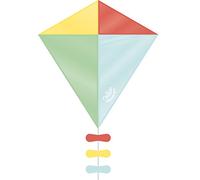 VILAC - Jeux et Jouets - Jeu de plein air - Cerf-Volant Losange - Bleu, Jaune et Rouge - 60 x 70 cm - Jeu pour Enfants dès 3 ans - Pour jouer en extérieur - 2956B