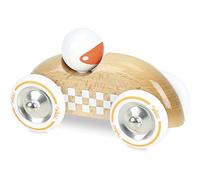 VILAC - Jeux et Jouets - Voiture de course - Rallye Checkers GM - Bois Naturel Vernis - Véhicule pour Enfants dès 12 mois - Fabriqué en France - 2283S
