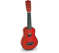 VILAC - jouet en bois - Instruments de musique - Guitare rouge en bois - 8306