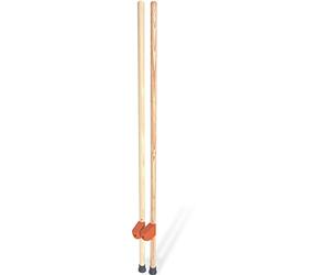 VILAC - Jouet en bois - Plein air - Paire d'Echasses rouges - 3200R