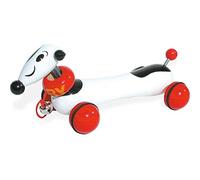 Vilac - Jouets en Bois - Toby Le Chien, Blanc et Rouge