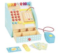 Vilac- Jour de Marche Caisse enregistreuse en Bois, 8102, 16 x 16,5 cm -Jouet d'éveil - A partir de 36 mois, Beige
