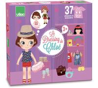 VILAC - Jouet en bois - Jeux créatifs - Le Dressing De Chloé - 2800