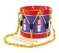 Vilac-Le Petit Tambour- Instrument de Musique pour Enfant 8334, Orange