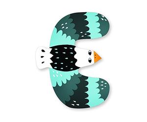 Vilac - Lettre E Michelle Carlslund - Bois - 85005