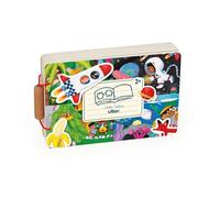 Livre puzzles en bois voyage et aventure